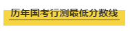國考行測各個模塊考多少分才能進(jìn)面試？